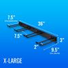 image:imagePaddle Storage Wall Rack Kayak SUP Canoe Paddles Indoor Organizer Solid Steel Hanging Hooks CompactUltimate