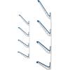 image:imageStoreYourBoard Adjustable Wakeboard Storage Rack  Wall Mount 4 Level Display Heavy Duty Water Sports Gear Hanger for Wakeboards Wakesurf Boards and More Holds up to 100 lbsWhite