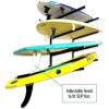 image:imageStoreYourBoard GSUP Wall Mounted Standup Paddleboard Storage Rack Adjustable Levels Standup Paddle Board HolderIndoor  4 Levels
