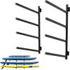 image:imageStoreYourBoard GSUP Wall Mounted Standup Paddleboard Storage Rack Adjustable Levels Standup Paddle Board HolderOutdoor  4 Levels