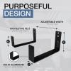 image:imageStoreYourBoard Naked Paddle Board Rack Wall Mount for Paddleboard Storage Stand Up Paddle Board Rack for Garage or Home Sup Storage Rack 50 Lb Capacity