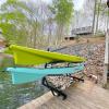 image:imageStoreYourBoard Paddleboard Dock Storage Rack Outdoor Over The Water SUP Mount HeavyDuty Metal Pier Stand Holds 400 lbs