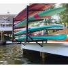 image:imageStoreYourBoard Paddleboard Dock Storage Rack Outdoor Over The Water SUP Mount HeavyDuty Metal Pier Stand Holds 400 lbs