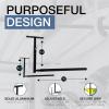 image:imageStoreYourBoard Standup Paddle Board and Surfboard Garage Storage Rack  Adjustable Ceiling Mount Hanger for SUP Storage Heavy Duty Overhead Paddleboard Organizer for Garage Space Saving RackSingle