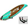 image:imageStoreYourBoard Naked Paddle Board Rack Wall Mount for Paddleboard Storage Stand Up Paddle Board Rack for Garage or Home Sup Storage Rack 50 Lb Capacity