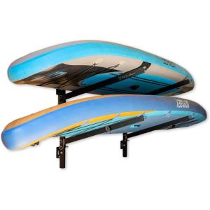 image:imageStoreYourBoard GSUP Wall Mounted Standup Paddleboard Storage Rack Adjustable Levels Standup Paddle Board HolderIndoor  2 Levels