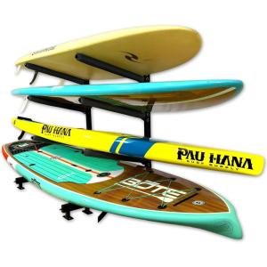 image:imageStoreYourBoard Paddleboard Dock Storage Rack Outdoor Over The Water SUP Mount HeavyDuty Metal Pier Stand Holds 400 lbs