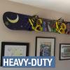 image:imageStoreYourBoard Adjustable Surfboard Storage Rack 4 Board Wall Mount Display BlackBlack
