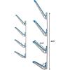 image:imageStoreYourBoard Adjustable Surfboard Storage Rack 4 Board Wall Mount Display BlackWhite