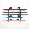 image:imageStoreYourBoard GVert Mini Wall Rack  HeavyDuty Indoor Adjustable MultiSport Board Rack 5 Levels for Surfboards Paddle Boards Snowboards Skateboards and More Holds 200 lbs