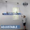 image:imageStoreYourBoard Garage Storage Ceiling Pulley System 2 Pack Kayak Canoe Cargo Ladder Lift Heavy Duty Holds 150 lbs
