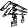 image:imageStoreYourBoard Hockey Stick Rack Wall Mount Garage Storage for Sports Equipment Skates Lacrosse Sticks 3 Tiers Supports 40 lbs