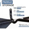 image:imageStoreYourBoard Roanoke Kayak Storage Rack Holds 100 lbs Kayak Wall Mount Hooks Kayak Rack for Garage Space Efficient Indoor Kayak Holder Solid Steel Protective PaddingStandard
