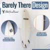 image:imageStoreYourBoard Surfboard Wall Mount  Floating Surf Board Display Rack for Garage Wall Shelving amp Organizer Vertical Surfboard Wall Mount for Shortboards Fish Boards amp Funboards  Clear Acrylic