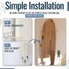 image:imageStoreYourBoard Surfboard Wall Mount  Floating Surf Board Display Rack for Garage Wall Shelving amp Organizer Vertical Surfboard Wall Mount for Shortboards Fish Boards amp Funboards  Clear Acrylic