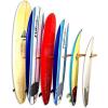 image:imageStoreYourBoard Vertical Timber Surfboard Wall Rack Holds 6 Surfboards Home and Garage Storage Mount System NaturalNatural