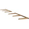 image:imageStoreYourBoard Vertical Timber Surfboard Wall Rack Holds 6 Surfboards Home and Garage Storage Mount System NaturalNatural