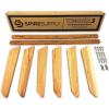 image:imageStoreYourBoard Vertical Timber Surfboard Wall Rack Holds 6 Surfboards Home and Garage Storage Mount System NaturalNatural