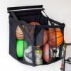 image:imageStoreYourBoard Basketball Wall Mount Sports Ball Rack 20x18x22 Ball Storage for 50 lbs of Basketballs Soccer Balls Volleyballs Footballs Openings for Easy Access Garage Organization