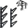 image:imageStoreYourBoard Hockey Stick Rack Wall Mount Garage Storage for Sports Equipment Skates Lacrosse Sticks 3 Tiers Supports 40 lbs