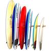 image:imageStoreYourBoard Vertical Timber Surfboard Wall Rack Holds 6 Surfboards Home and Garage Storage Mount System NaturalNatural