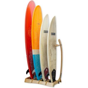 image:imageStoreYourBoard Freestanding Surfboard Rack Indoor Display Stand Shortboard and Longboard Organizer Holds 150 lbs