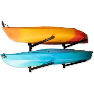 image:imageStoreYourBoard GKayak Wall Rack  HeavyDuty Indoor Kayak Rack for 2 Boats Adjustable Storage Wall Mount Hanger SpaceSaving Indoor Storage for Kayak Wall Mount  Holds 200 lbs  SilverIndoor  2 Kayaks