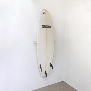 image:imageStoreYourBoard Surfboard Wall Mount  Floating Surf Board Display Rack for Garage Wall Shelving amp Organizer Vertical Surfboard Wall Mount for Shortboards Fish Boards amp Funboards  Clear Acrylic