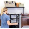image:imageGChair Storage Rack with Wire Storage Shelf  Folding Chair Rack for Home amp Garage Organization Chair Hangers for Folding Beach Patio amp Camping Chairs Heavy Duty Steel Holds 300 lbs