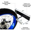 image:imageStoreYourBoard BLAT Bike Fat Tire Wall Rack Holds 2 Bikes Home and Garage Storage Hooks HeavyDuty Solid Metal Max 100 lbs