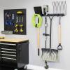 image:imageStoreYourBoard Garage Tool Organizer Wall Mount  Heavy Duty Garage Wall Organizer for Garage Organization and Storage Broom Holder Wall Mount for Gardening Tools amp Yard Tools  64 Holds 600 lbs32 inch