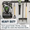 image:imageStoreYourBoard Garage Tool Organizer Wall Mount  Heavy Duty Garage Wall Organizer for Garage Organization and Storage Broom Holder Wall Mount for Gardening Tools amp Yard Tools  64 Holds 600 lbs48 inch