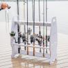 image:imageStoreYourBoard Marlin Fishing Pole Rack Holds 24 Fishing Rods and Reels Weatherresistant Garage amp Outdoor Fishing Rod Holder