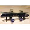 image:imageStoreYourBoard Snowboard Multi Wall Rack Home Storage amp Organization Horizontal Mount Holds 3 Boards