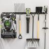 image:imageStoreYourBoard Garage Tool Organizer Wall Mount  Heavy Duty Garage Wall Organizer for Garage Organization and Storage Broom Holder Wall Mount for Gardening Tools amp Yard Tools  64 Holds 600 lbs64 inch