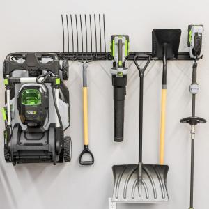 image:imageStoreYourBoard Garage Tool Organizer Wall Mount  Heavy Duty Garage Wall Organizer for Garage Organization and Storage Broom Holder Wall Mount for Gardening Tools amp Yard Tools  64 Holds 600 lbs64 inch