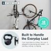 image:imageStoreYourBoard Bike Hangers for Garage  Garage Bike Rack Wall Mount Vertical Bicycle Rack for Garage  124 Swivel Bike Wall Mount with Stopper Holds 50lbs Fits All Wheel Diameters Max 26 TiresDEEPWATER