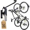 image:imageStoreYourBoard Bike Hangers for Garage  Garage Bike Rack Wall Mount Vertical Bicycle Rack for Garage  124 Swivel Bike Wall Mount with Stopper Holds 50lbs Fits All Wheel Diameters Max 26 TiresDEEPWATER