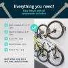 image:imageStoreYourBoard Bike Hangers for Garage  Garage Bike Rack Wall Mount Vertical Bicycle Rack for Garage  124 Swivel Bike Wall Mount with Stopper Holds 50lbs Fits All Wheel Diameters Max 26 TiresMUD