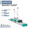 image:imageStoreYourBoard Ladder Storage Ceiling Pulley System Garage Mount Hoist Heavy Duty Hanging Organizer Holds 150 lbs8 Ft  10 Ft Ceiling