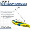image:imageStoreYourBoard Standup Paddleboard and Surfboard Ceiling Storage Pulley System Garage Mount Hoist Heavy Duty Holds 150 lbs10 ft  14 ft Ceiling