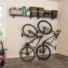 image:imageStoreYourBoard SwivelStow Bike Rack Garage Storage Rack 2 Pack  2 Road amp Gravel Bike Wall Mounts  Heavy Duty Bike Hanger  NoLift Bike Rack Garage Storage Rack  Holds 70 lb CapacitySingle