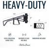 image:imageStoreYourBoard SwivelStow Bike Rack Garage Storage Rack 2 Pack  2 Road amp Gravel Bike Wall Mounts  Heavy Duty Bike Hanger  NoLift Bike Rack Garage Storage Rack  Holds 70 lb Capacity4 Pack