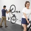 image:imageStoreYourBoard SwivelStow Bike Rack Garage Storage Rack 2 Pack  2 Road amp Gravel Bike Wall Mounts  Heavy Duty Bike Hanger  NoLift Bike Rack Garage Storage Rack  Holds 70 lb Capacity4 Pack