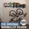 image:imageStoreYourBoard SwivelStow Bike Rack Garage Storage Rack 2 Pack  2 Road amp Gravel Bike Wall Mounts  Heavy Duty Bike Hanger  NoLift Bike Rack Garage Storage Rack  Holds 70 lb Capacity2 Pack