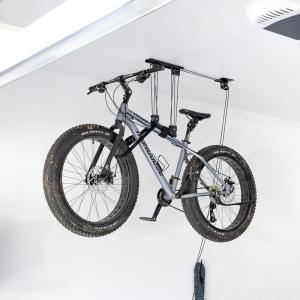image:imageStoreYourBoard Bike Hoist NoSlip Bicycle Ceiling Storage HeavyDuty Garage Pulley Lift System Road MTB Fat Tire Ebike Hanger