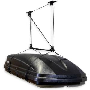 image:imageStoreYourBoard Cargo Box Pulley System  HeavyDuty Garage Hoist Lift for Rooftop Carriers  Garage Storage amp Garage Organization Ceiling Hoist with Pulley  Holds 150 lbs  Fits 810 ft Ceilings8  10 Ft Ceiling