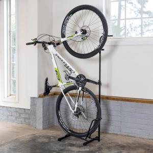 image:imageStoreYourBoard CycleStand Pro Vertical Bike Floor Stand Indoor Bicycle Rack for Garage Upright Bike Mount Storage Holds MTB Road and Ebike Stand Bike Parking Rack Fits Tires up to 35