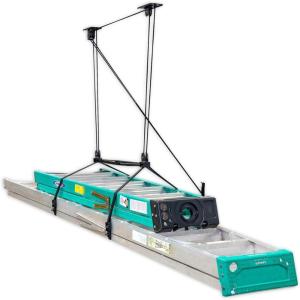 image:imageStoreYourBoard Ladder Storage Ceiling Pulley System Garage Mount Hoist Heavy Duty Hanging Organizer Holds 150 lbs10 ft  14 ft Ceiling