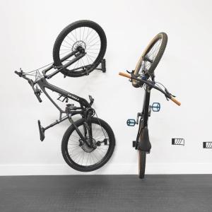 image:imageStoreYourBoard SwivelStow Bike Rack Garage Storage Rack 2 Pack  2 Road amp Gravel Bike Wall Mounts  Heavy Duty Bike Hanger  NoLift Bike Rack Garage Storage Rack  Holds 70 lb CapacitySingle